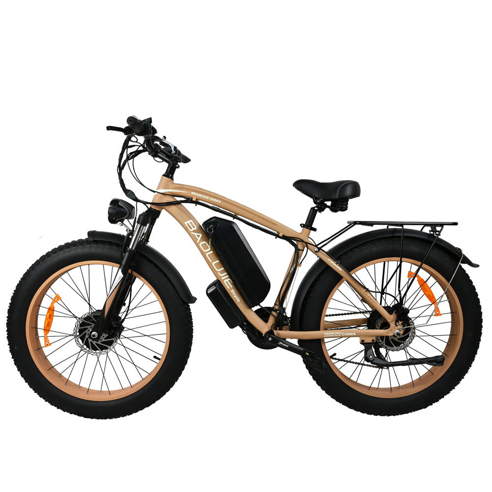 NULKOMMA 26'' Electric Bike for Adults 40-50KM Removable Battery 48V20AH Electric Bicycle Commuting Mountain Bike with LCD Display Meter