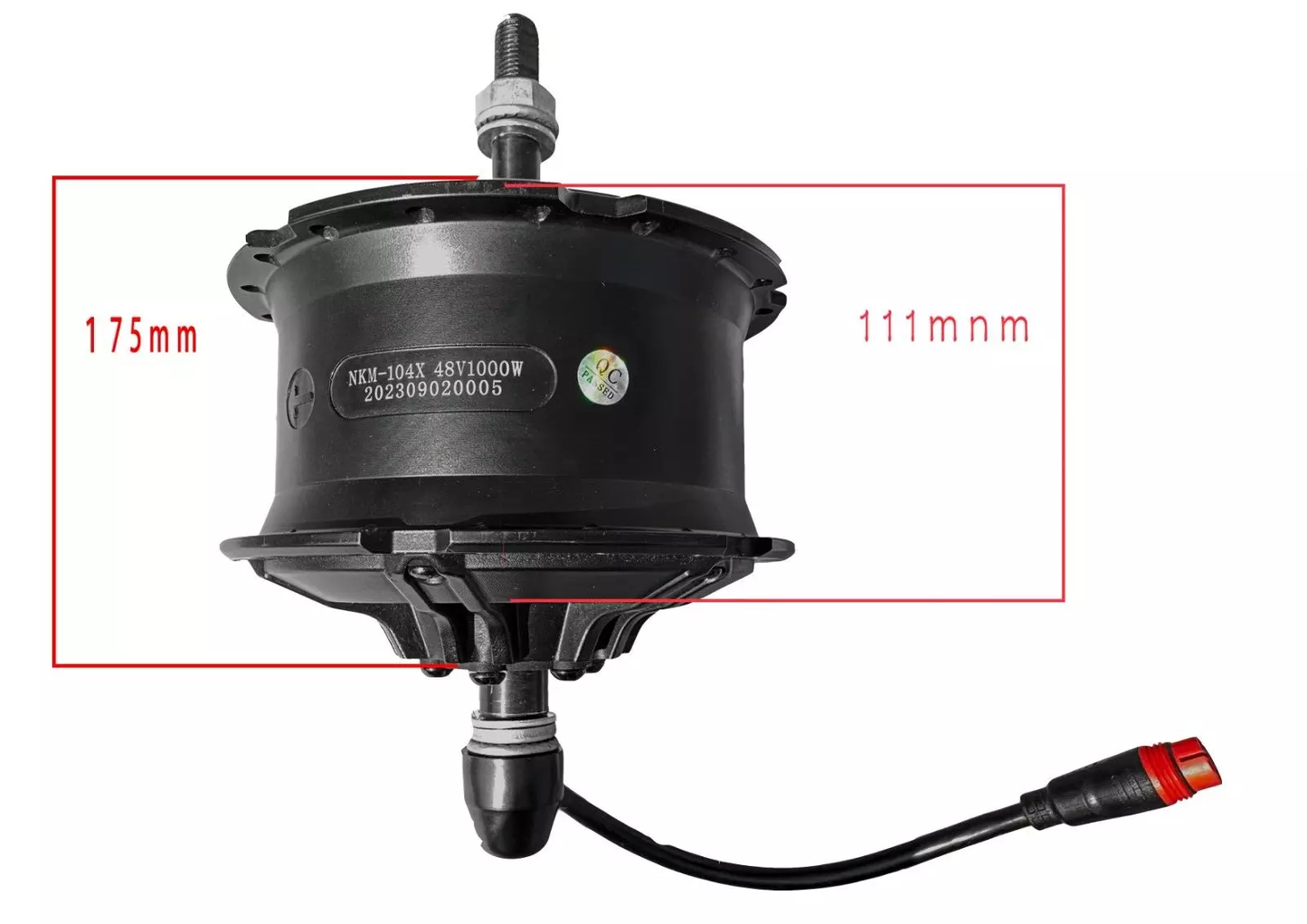 104X 48V 1000W 20inch4.0 26"/700c"/28" BLDC FOR FAT E-BIKE MOTOR