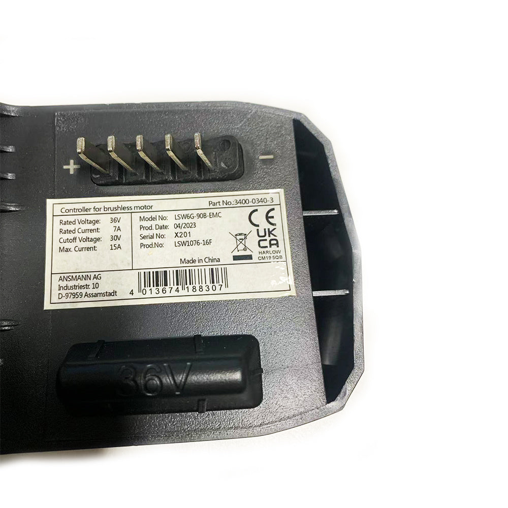 NULKOMMA LSW6G-90B-EMC Electric Bike Controller DC36V 15A Brushless Motor Controller for Ebike Scooter LSW1076-16F