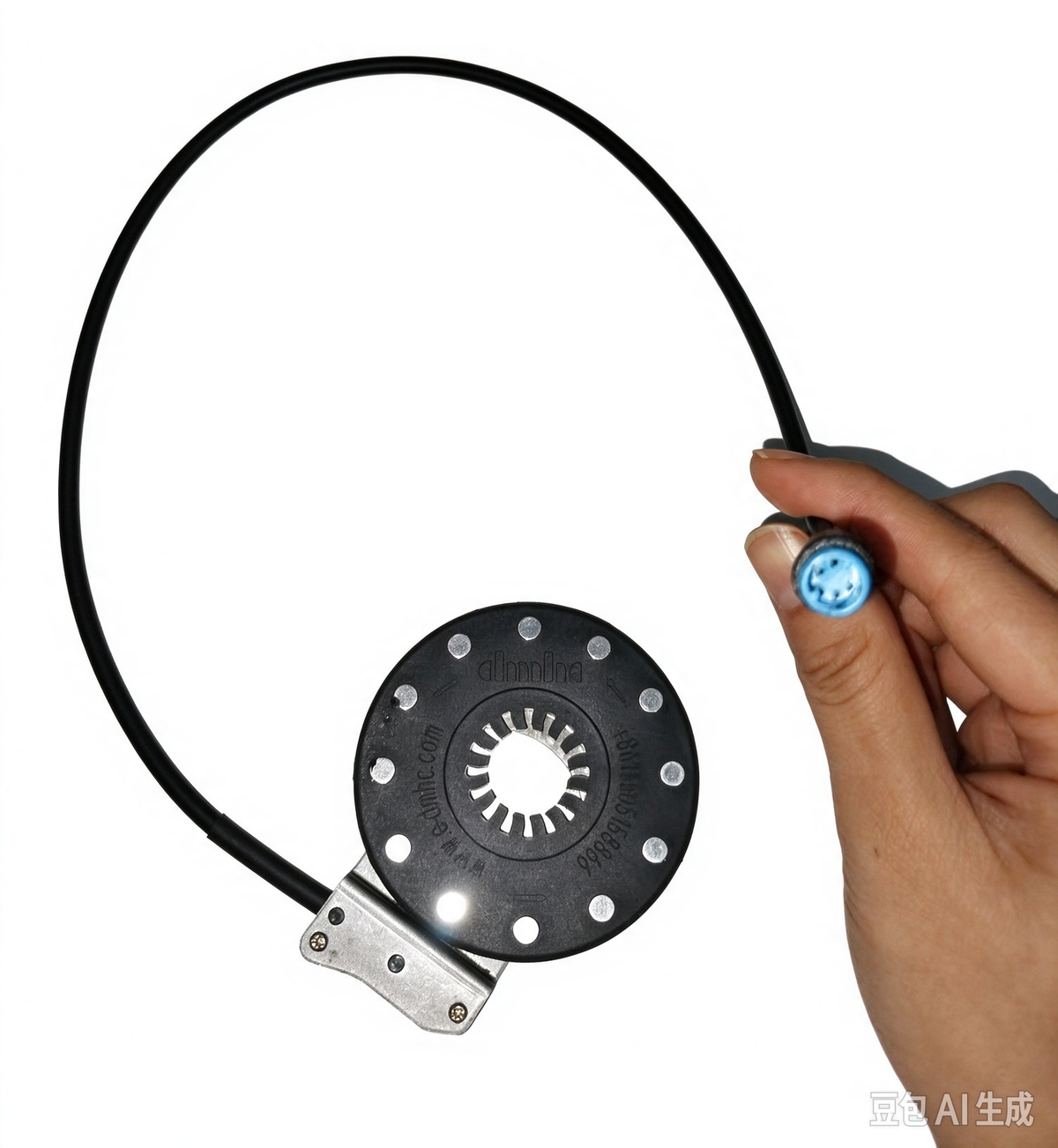 12 Magnets PAS Pedal Assist Sensor 4 Pin Waterproof Connector Ebike Cadence Sensor for Electric Bicycle Conversion Kit