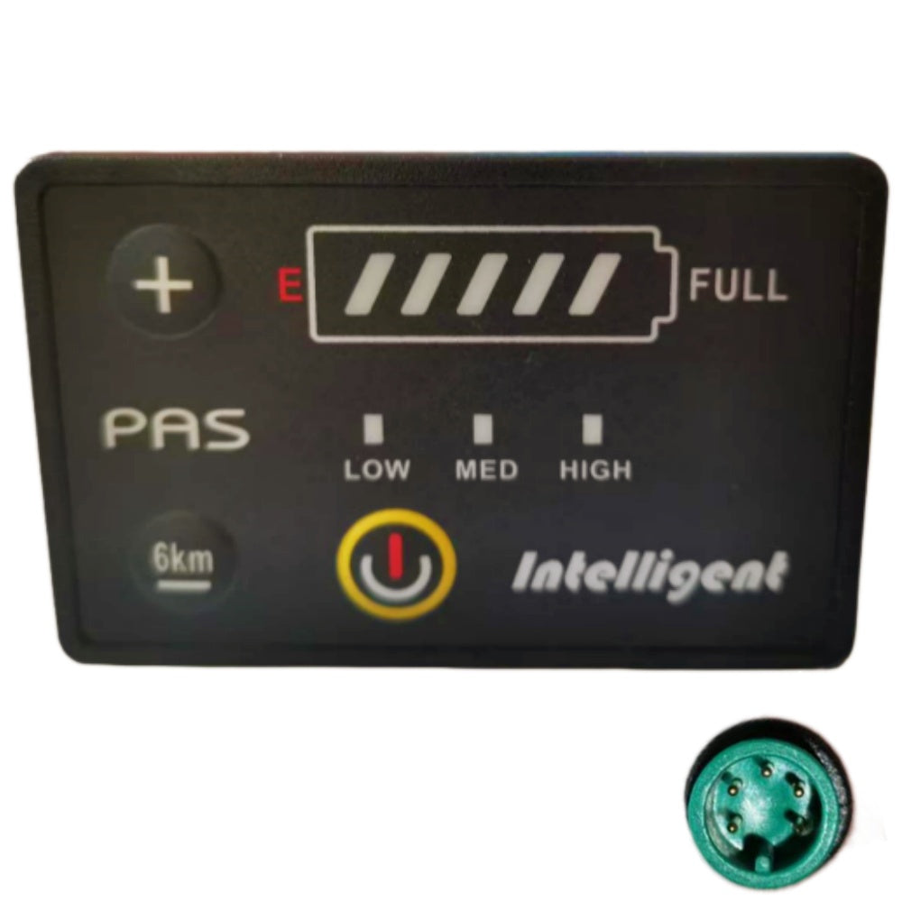 Nulkomma APT 350U LED Display Meter 5S Protocol Waterproof Ebike Speed Control Panel
