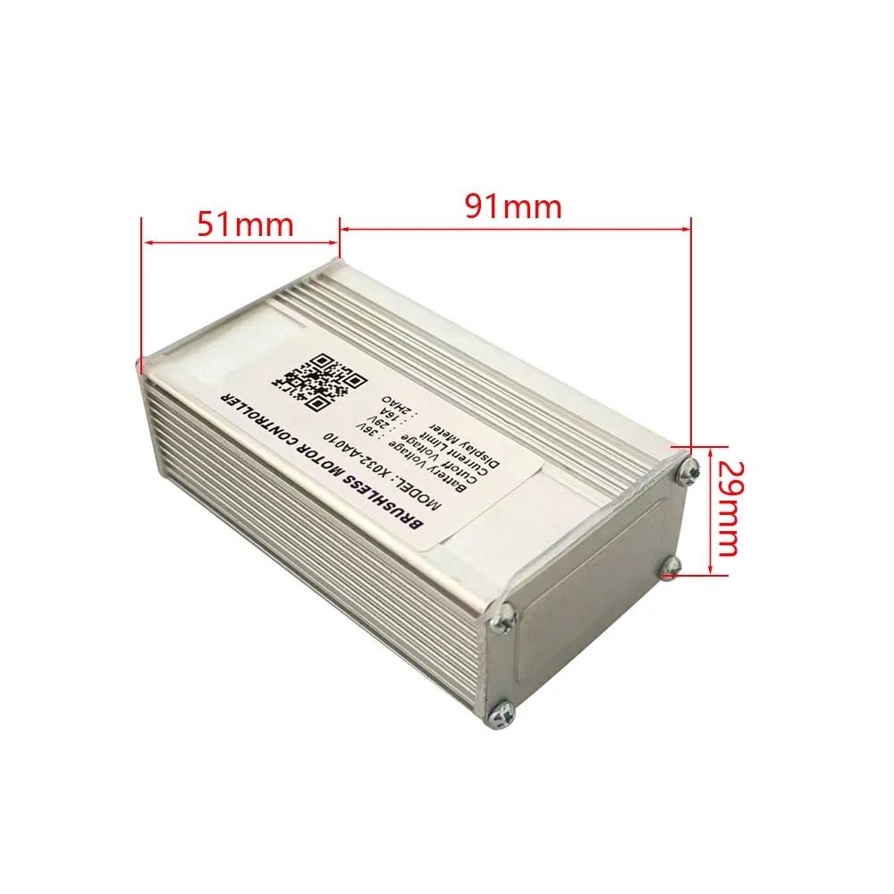 Nulkomma Brushless Motor Controller 36V 16A Speed Regulator X032-AA010 Electric Bike Accessories Suitable for Electric Bikes Scooters