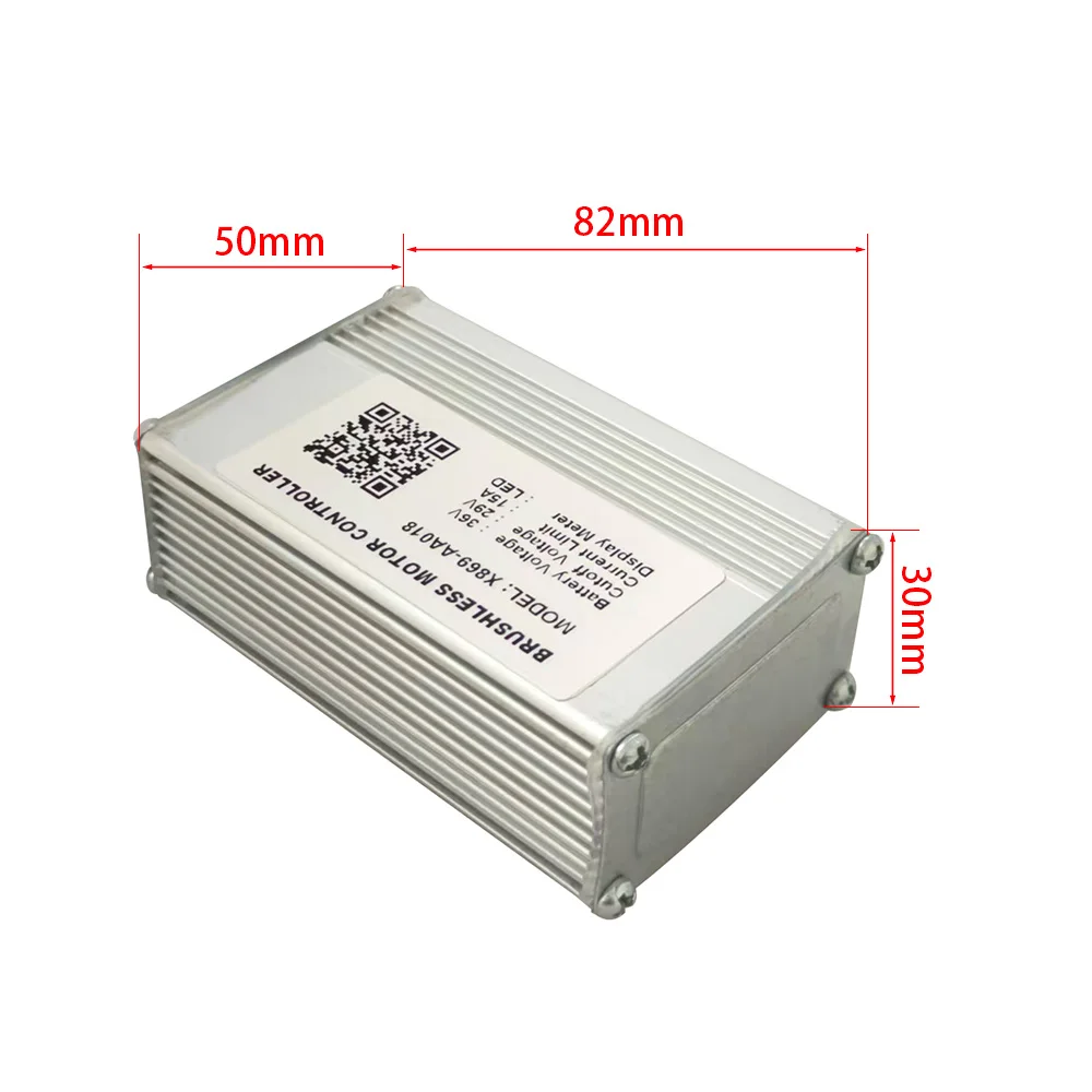 Nulkomma Ebike Brushless Motor Controller 36V 15A Speed Controller X869-AA018 LED for Electric Bicycle Scooter Motorcycle