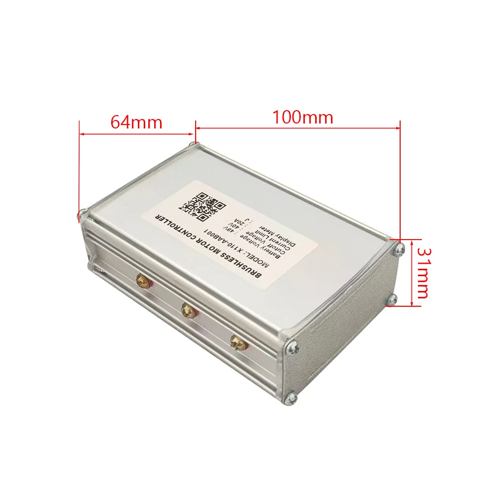 Nulkomma Ebike Brushless Motor Controller 48V 20A Speed Controller X110-AAB001 J Agreement for Electric Bicycle Scooter Motorcycle