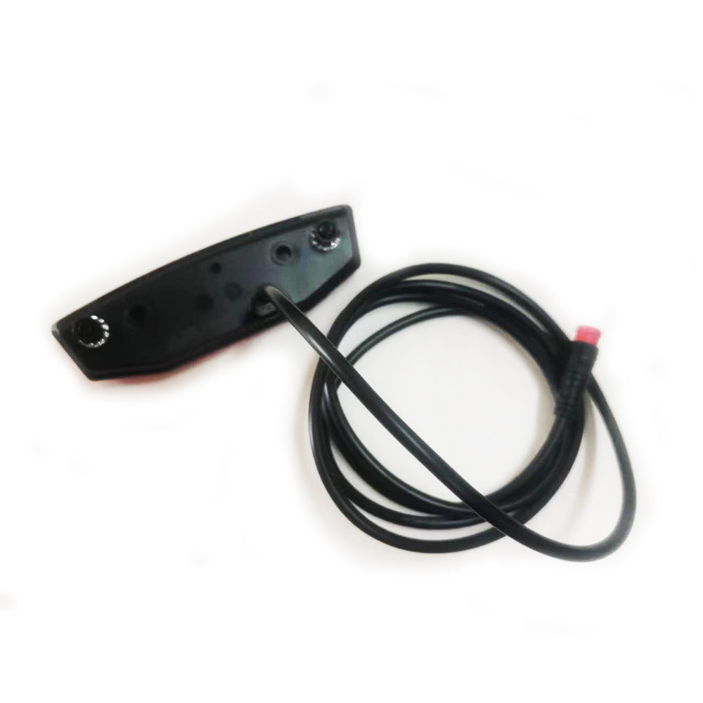 NULKOMMA Ebike Tail Light 6V-60V LED Warning Light Night Cycling Equipment Bicycle Conversion Accessories E-Bike Rear Light Waterproof Connector