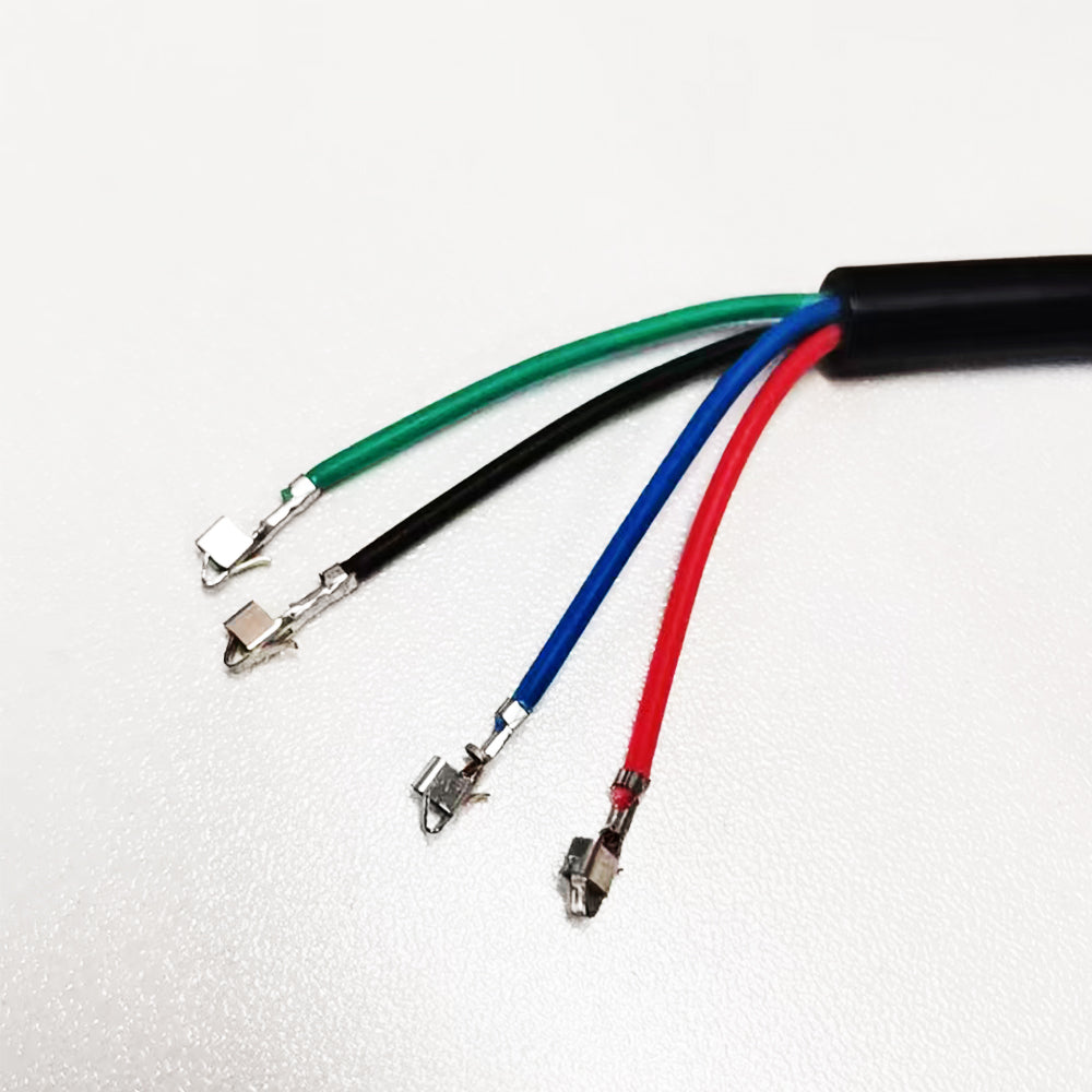 NULKOMMA Ebike Headlight 24V/36V/48V/52V Light for Night Riding 4-pin