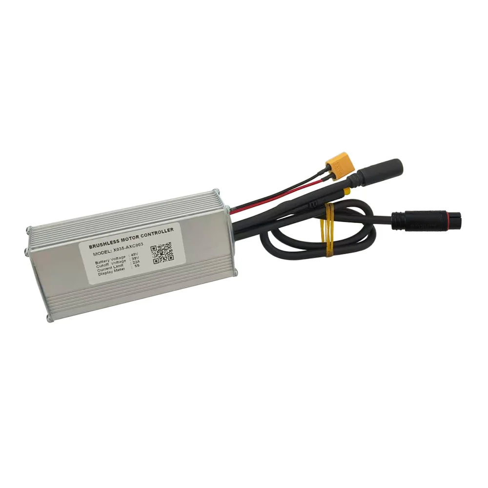 Nulkomma Ebike Brushless Controller X035-AXC003 48V 22A Speed Parts for 5S Protocol Display Electric Scooter MTB Fat Bike Accessories