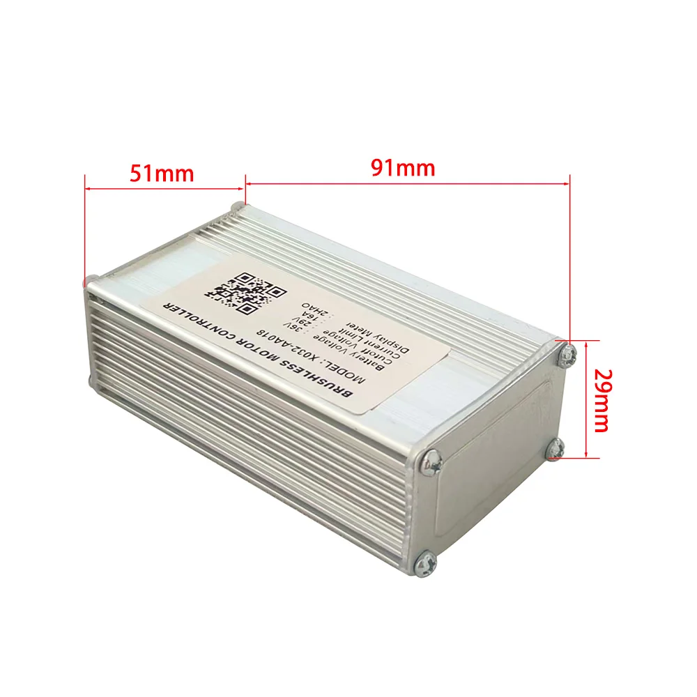 Nulkomma Ebike Brushless Motor Controller 36V 16A Speed Controller for 2HAO General X032-AA018 for Electric Bicycle Scooter Motorcycle