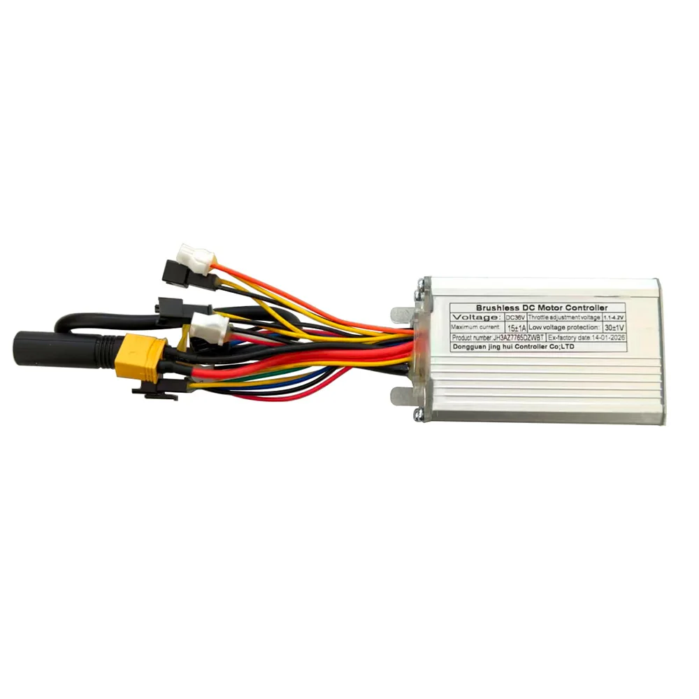 Nulkomma Ebike Brushless Motor Controller JH3 AZ7765DZWBT 36V 15A for Electric Scooters Speed Parts MTB Accessories Speed Controller