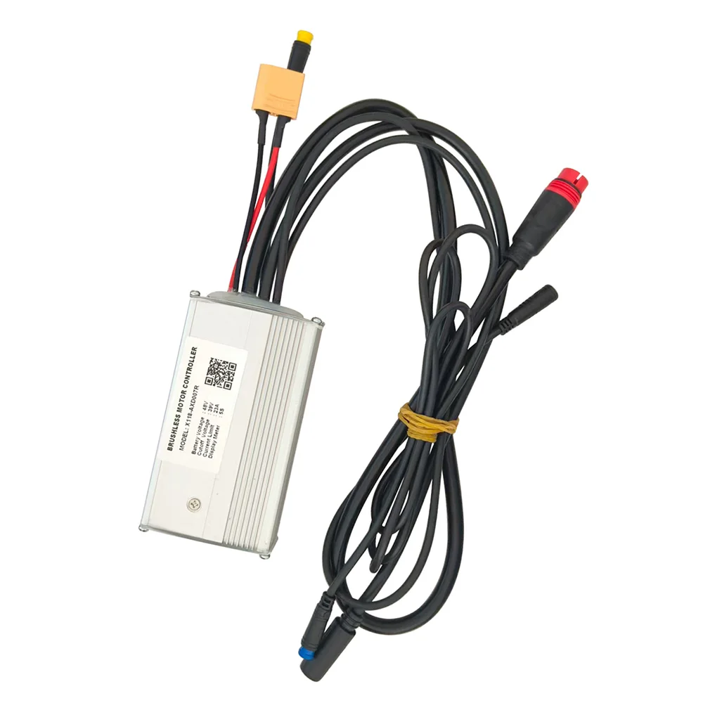 Nulkomma Brushless Motor Controller X118-AXD007R 48V 23A for 5S Protocol Display Electric Scooters MTB Ebike Accessories Speed Controller