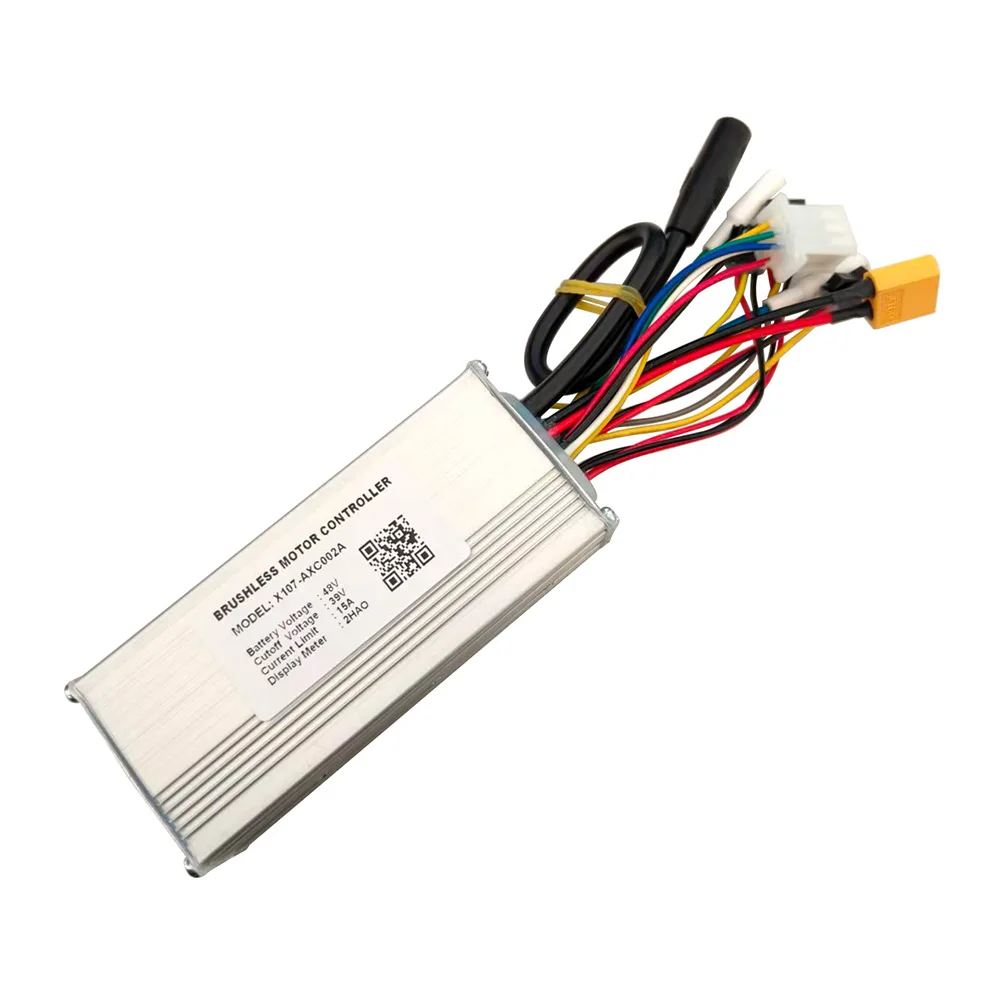 Nulkomma Brushless Motor Controller X107-AXC002A 48V 15A for 2HAO Protocol Electric Scooters MTB Ebike Accessories Speed Controller