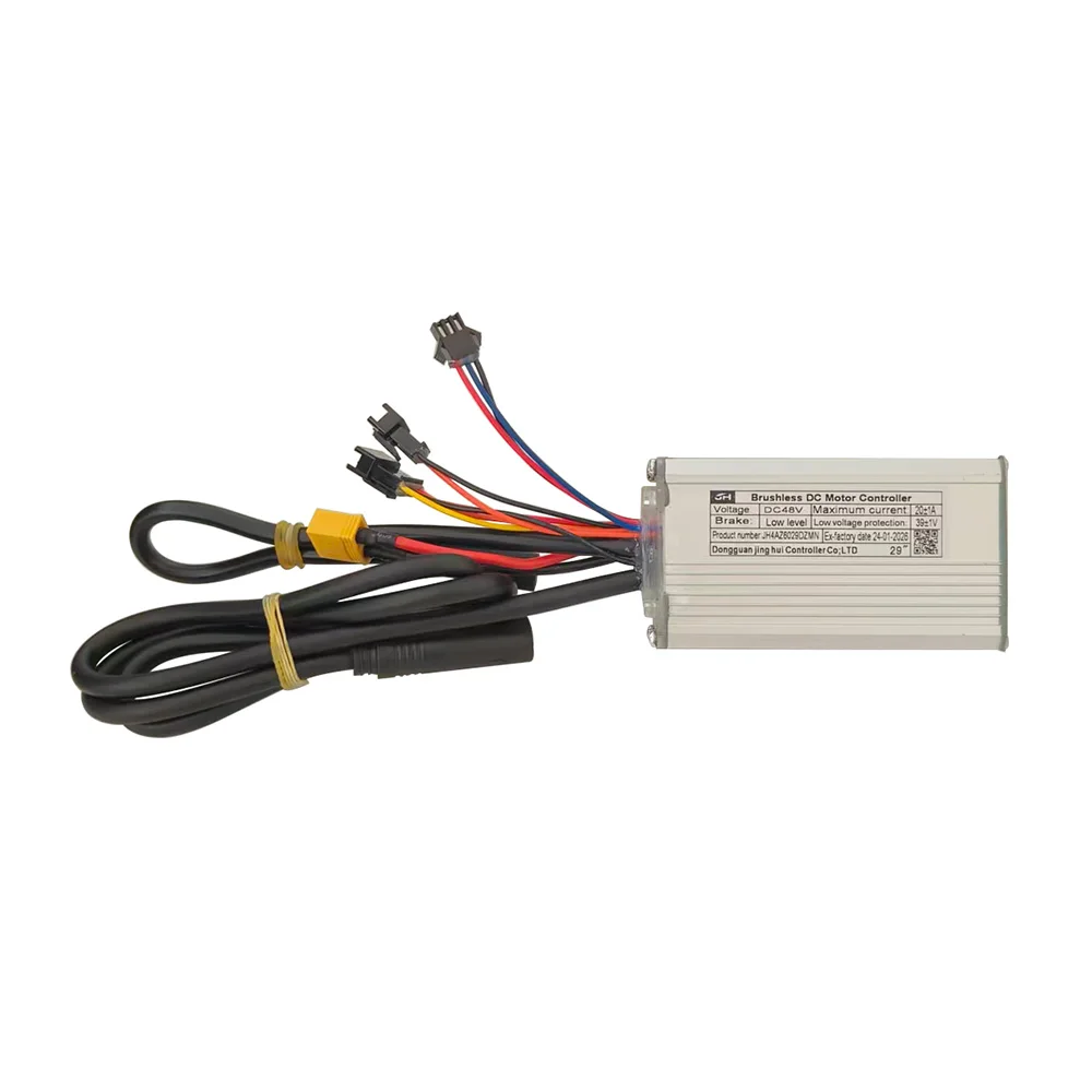 Electric Bike Brushless Motor Controller Nulkomma JH4AZ6029DZMN 48V 20A for Electric Scooters Fat Bike MTB Accessories Speed Controller