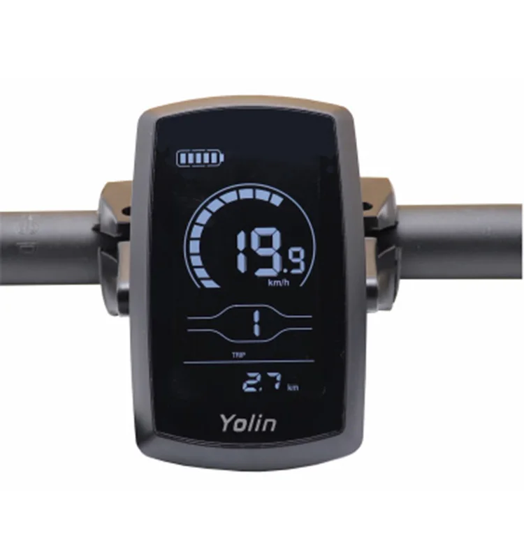 Nulkomma EBike Display Screen Meter YL80C 36V 48V 52V 5Pin Speed Control Panel for ENGWE Bike Fat Tire Controller Yolin Conversion Kit