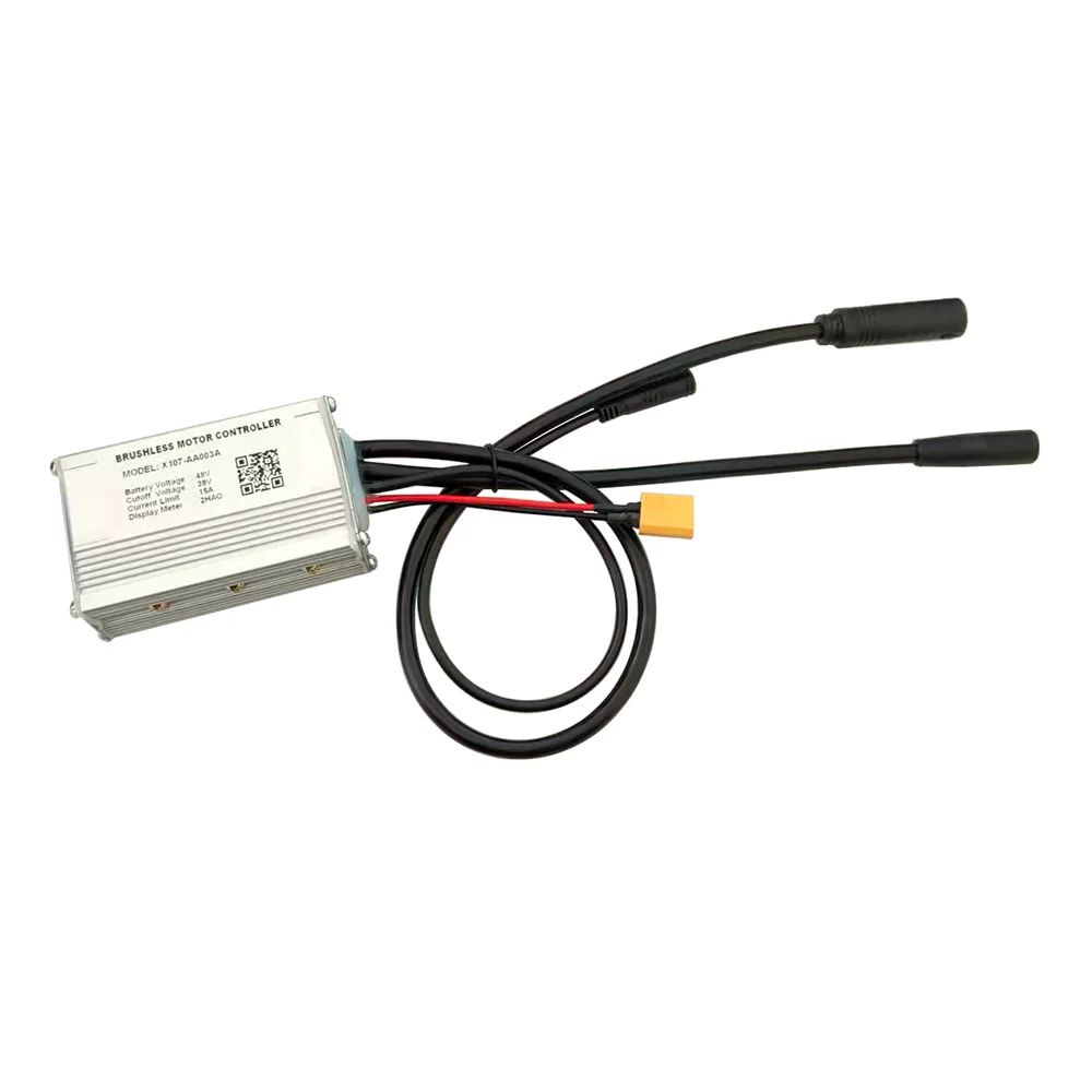 Nulkomma X107-AA003A Ebike Brushless Motor Controller 48V 15A for 2HAO Display Electric Scooters MTB Accessories Speed Controller