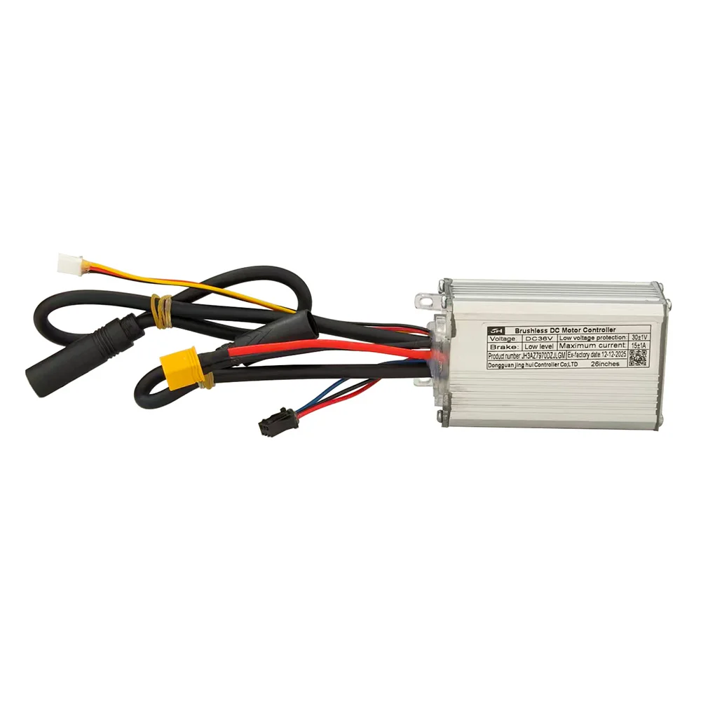 Nulkomma Ebike Brushless Motor Controller JH3AZ7970DZJLGM 36V 15A for Electric Scooters Fat Bike MTB Accessories Speed Controller