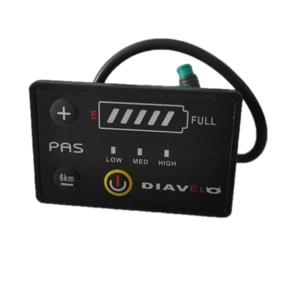 NULKOMMA Ebike LED Display Meter Waterproof 5-pin Male Connector