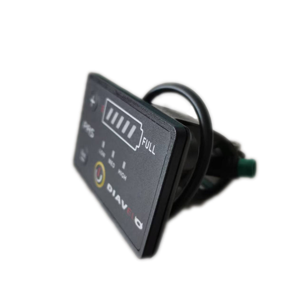NULKOMMA Ebike LED Display Meter Waterproof 5-pin Male Connector