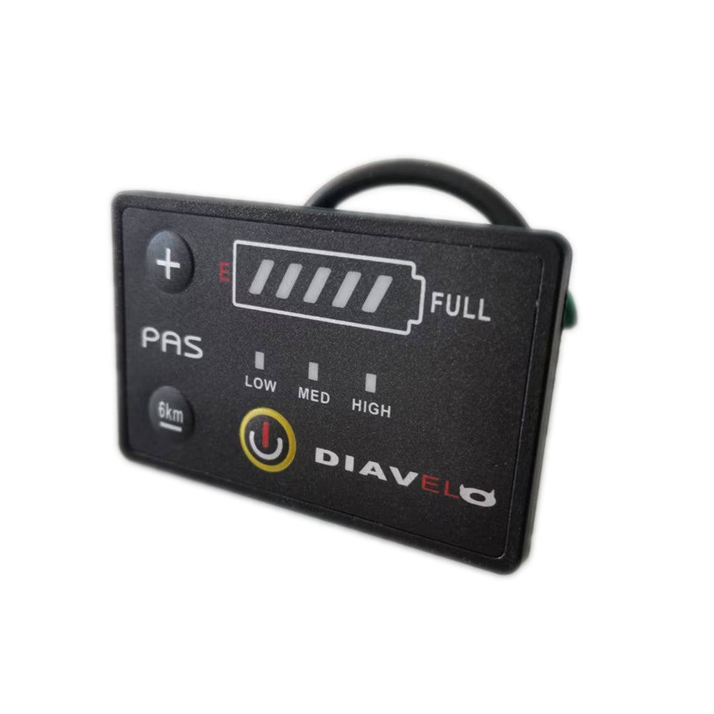 NULKOMMA Ebike LED Display Meter Waterproof 5-pin Male Connector