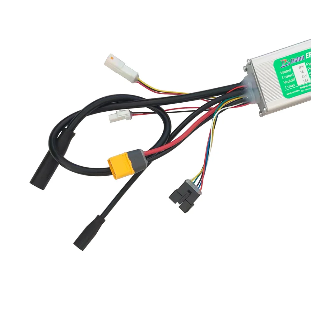 Nulkomma Electric Bicycle Brushless Motor Controller LSW06-MINIAFSB-U 36V 15A for Electric Scooters Fat Bike MTB Ebike Speed Controller