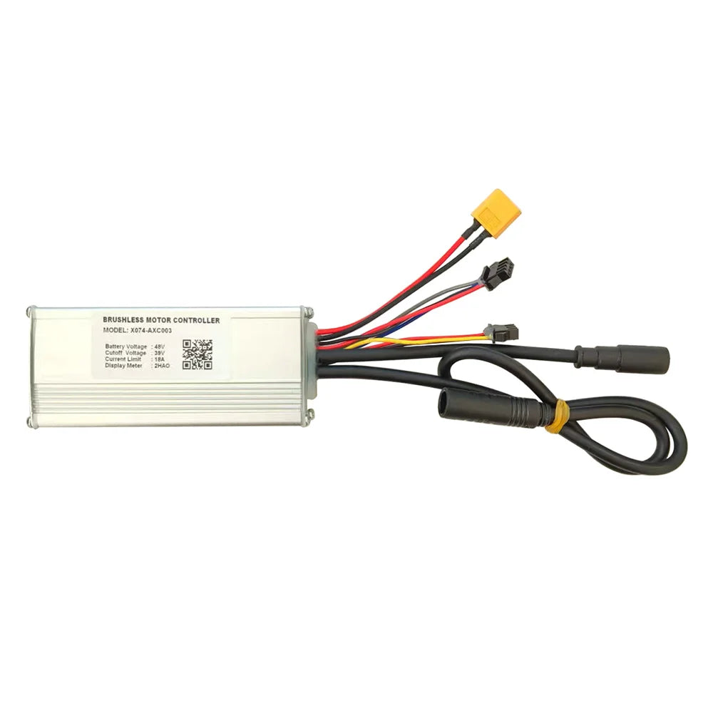 Nulkomma 48V 18A Brushless Motor Speed Controller X074-AXC003 Suitable for Screen KDS E-bike Accessories Ebike Speed Controller