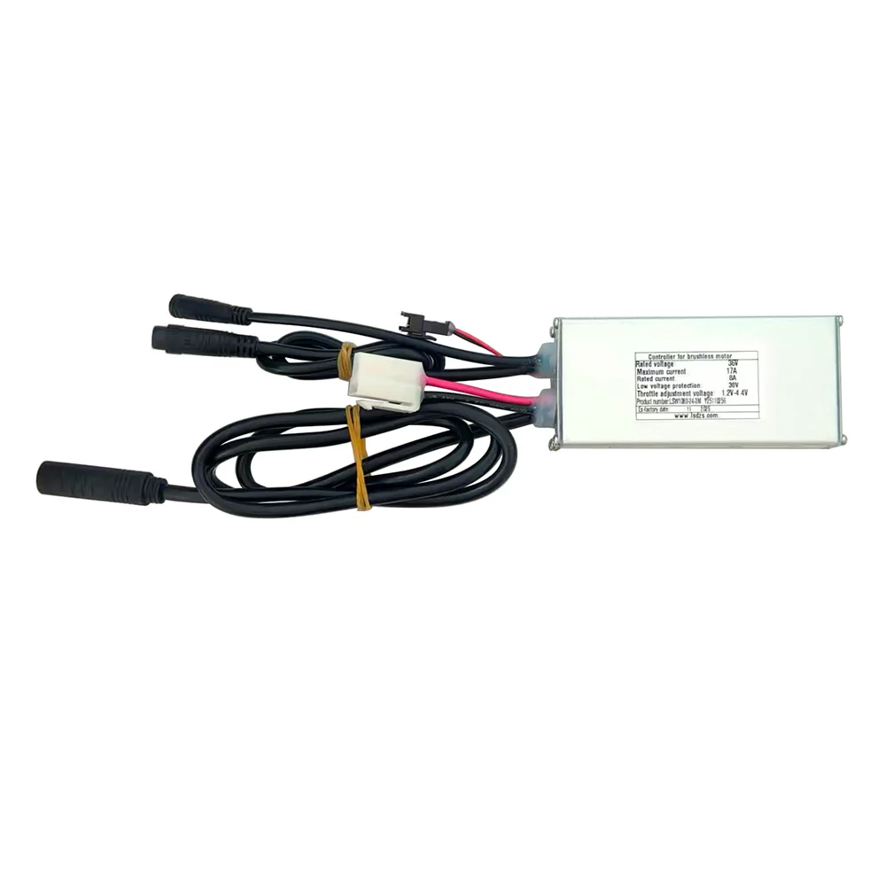 Nulkomma Ebike Brushless Motor Controller LSW1080-24-3M 36V 8A for Electric Scooters Speed Parts MTB Accessories Speed Controller