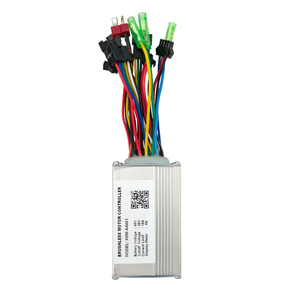 Nulkomma X056-AA001 48V E-bike Brushless Motor Controller 15A for 5S Protocol Display Electric Scooters MTB Fat Bikes Accessories