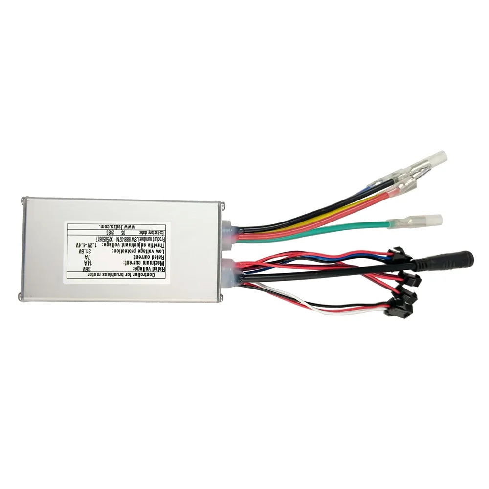 Nulkomma E-bike DC Brushless Motor Controller LSW1888-37M 36V 14A for Electric Scooters Speed Parts MTB Accessories Speed Controller