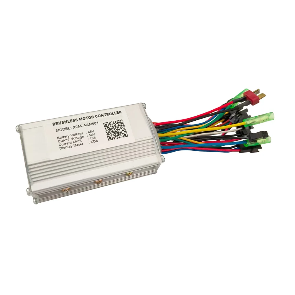 Nulkomma Ebike Brushless Controller X055-AAM001 48V 18A Speed Parts for KDS Protocol Display Electric Scooter MTB Fat Bike Accessories