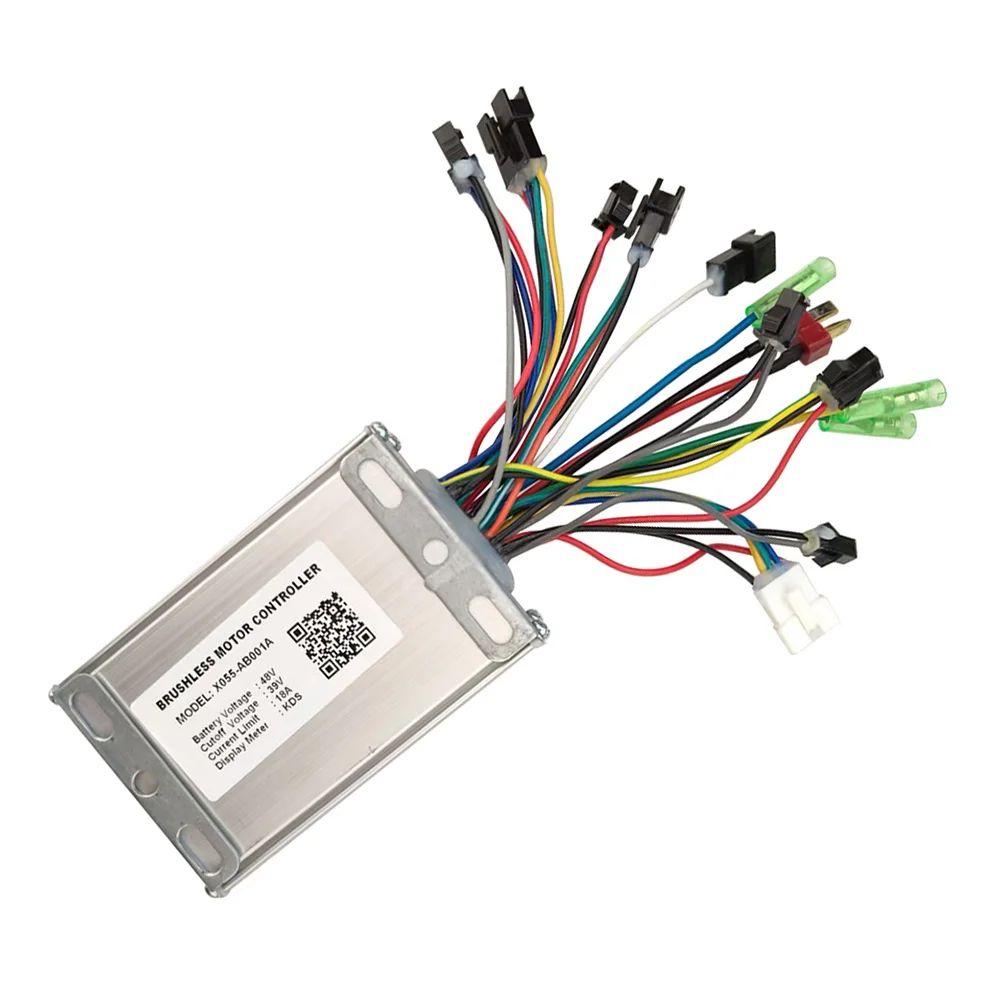 Nulkomma E-Bike Brushless Motor Controller X055-AB001A 48V 18A Electric Bicycle Conversion Kit Mountain Bike Parts For KDS Meter