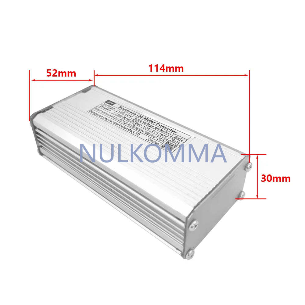 Brushless Motor Controller JH4AJ3012DZXQS-W 48V 28A E-Bike Scooter Universal E-Bike Conversion Kit Bicycle Speed Controller