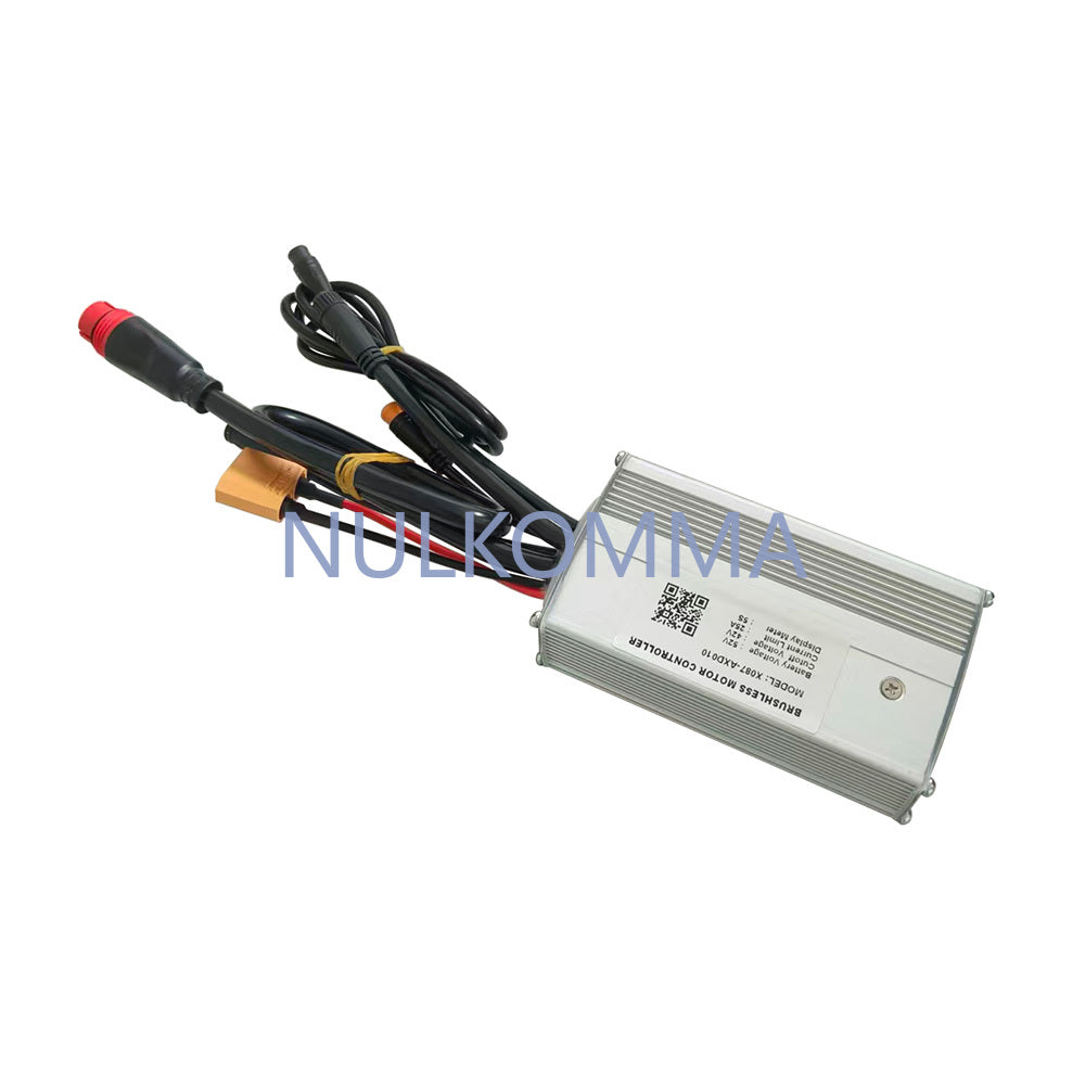 Ebike Brushless Motor Controller 52V 25A Speed Controller for 5S General X087-AXD010 for Electric Bicycle Scooter Motorcycle