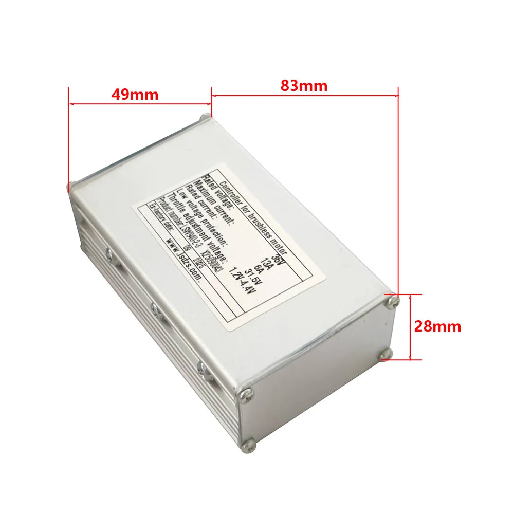Nulkomma LSW940-2-3 EBIKE Brushless Motor Controller Electric Bike Accessories 36V 13A Mountain Bike Speed Controller