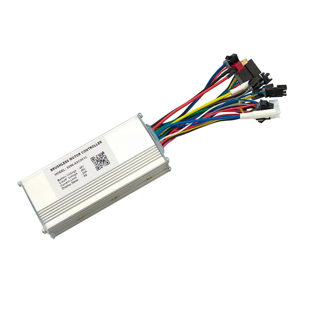 Nulkomma Electric Bicycle Brushless Motor Controller X098-AXC001C 48V 23A 5S for Electric Scooters MTB Ebike Accessories Speed Controller