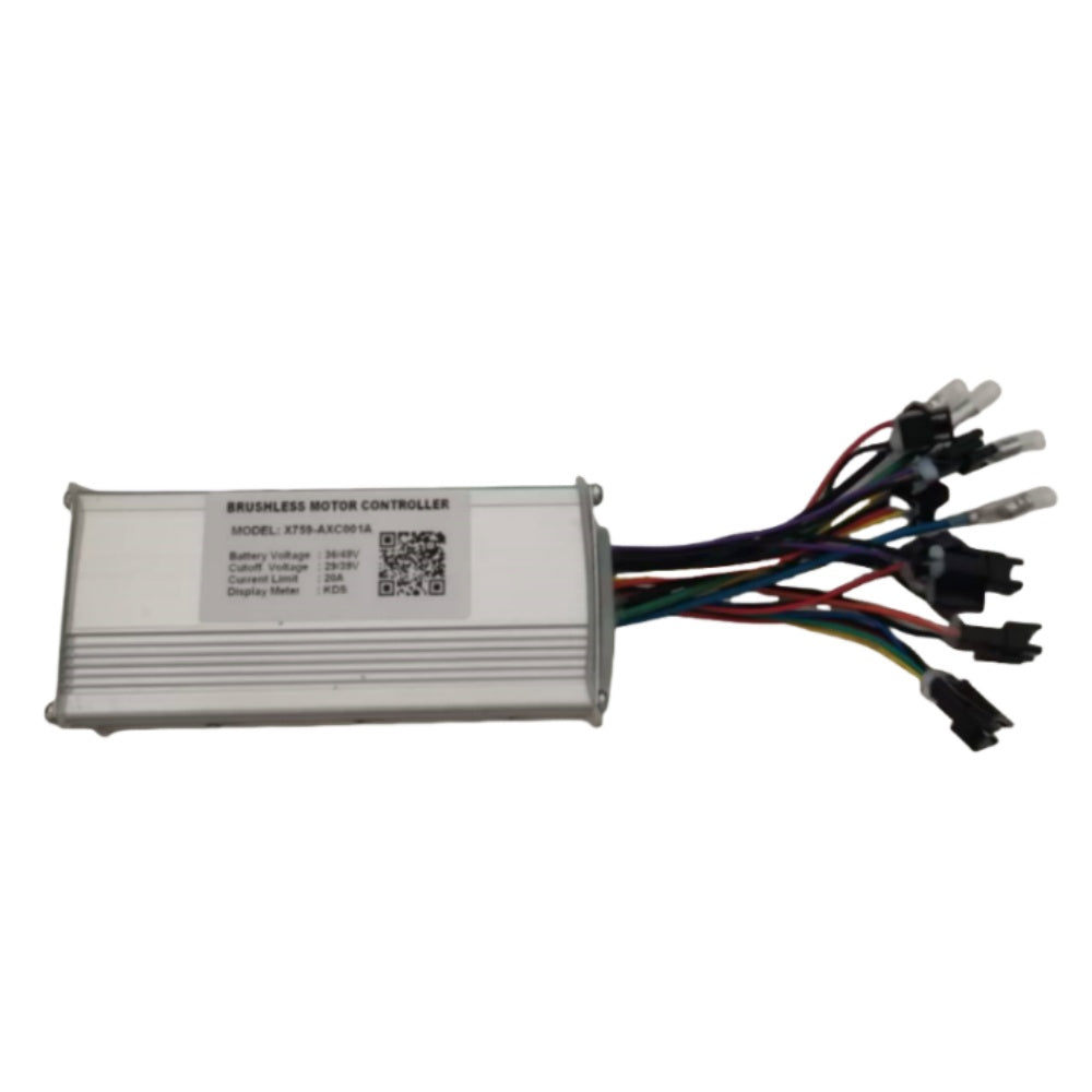 NULKOMMA X759-AXC001A Brusheless Motor Controller DC36/48V 20A Ebike Controller for KDS Display Meter