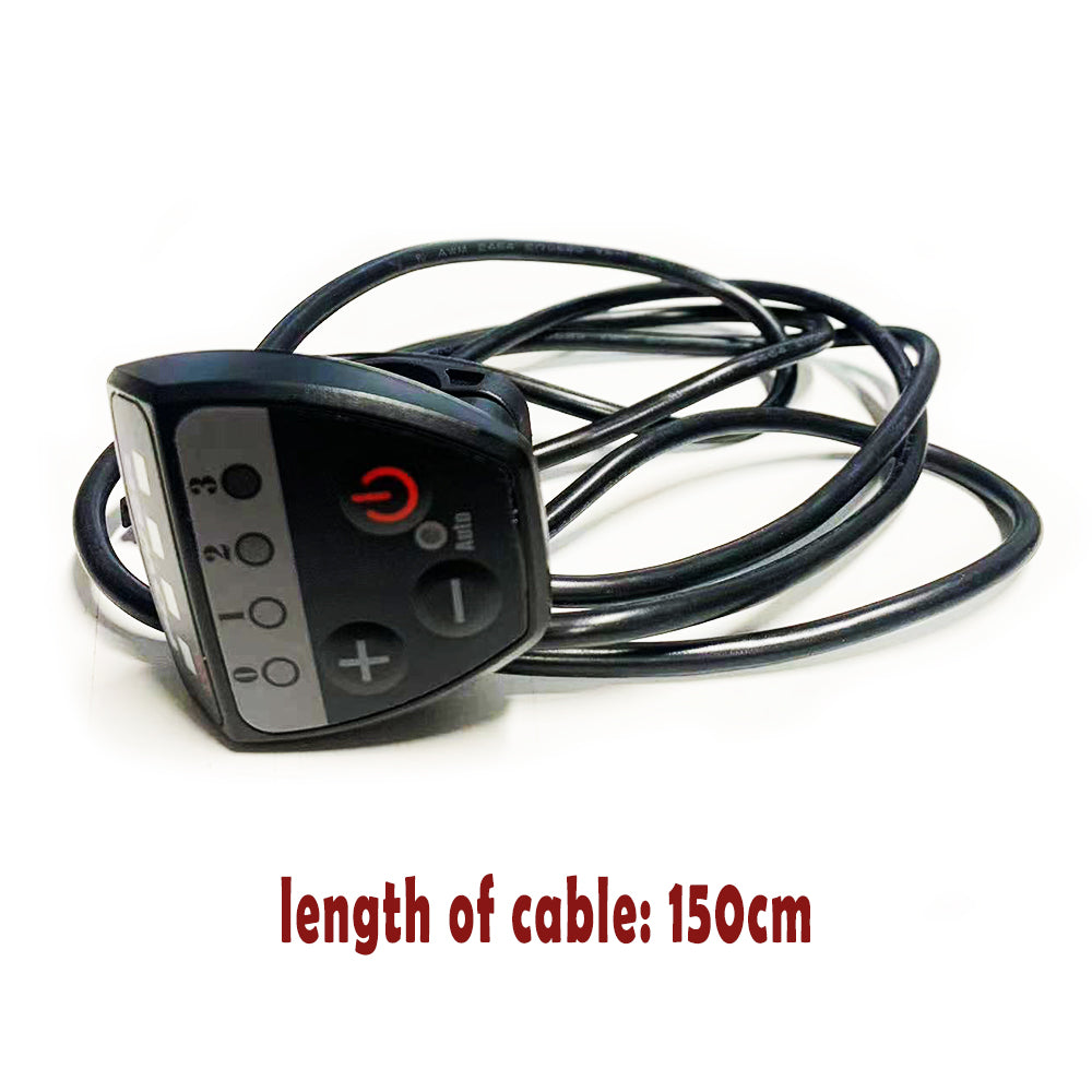 NULKOMMA Ebike LED Display Meter 36V SM Plug