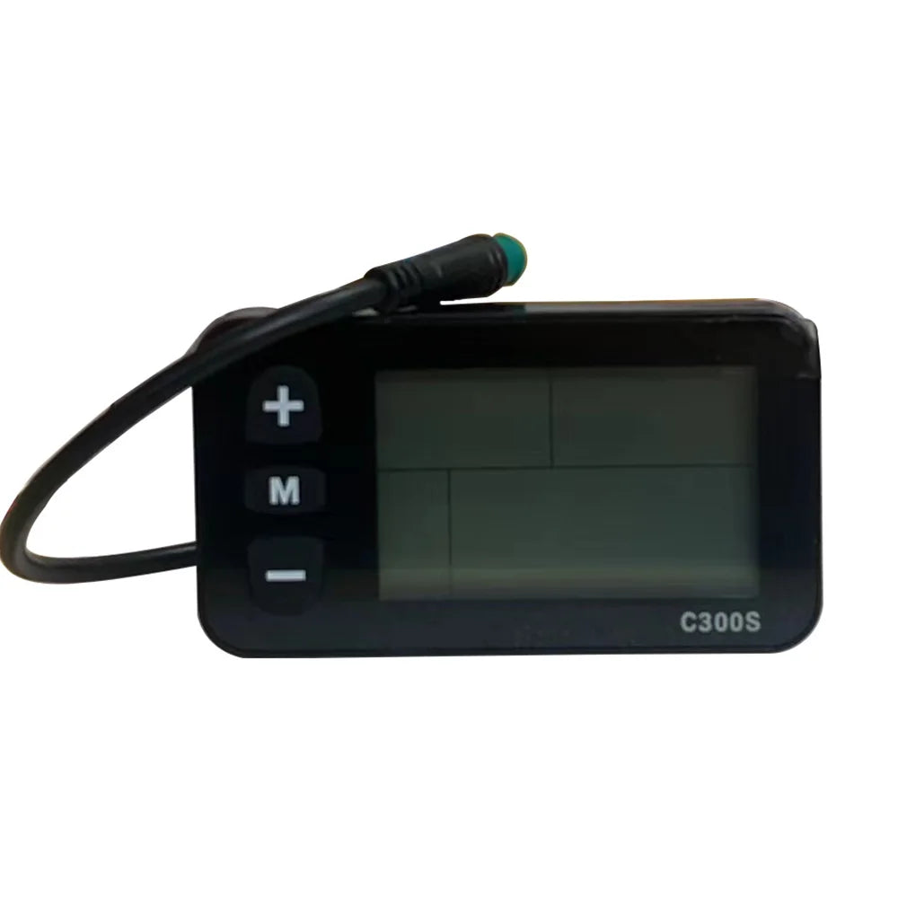 Nulkomma C300S LCD 36V 48V Display E-Bike Variable Speed Bike Electric Motorcycle Speedometer Mountain Bike Speed Control Panel