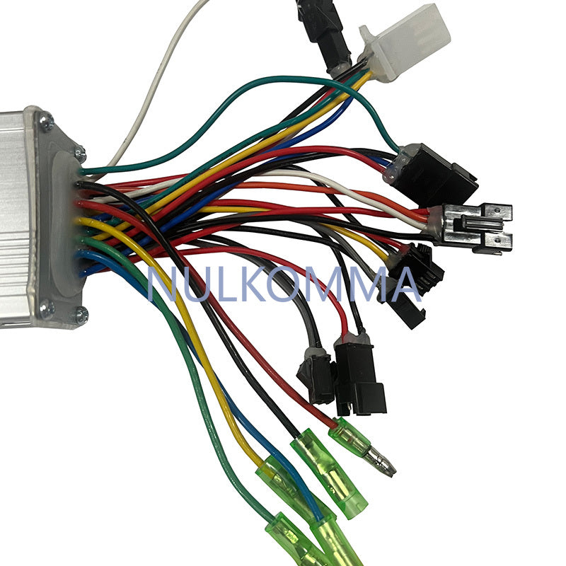 NULKOMMA EBIKE Brushless Motor Controller Electric Bike 36V/48V 15A X813-AA26E-12Z Electric Scooter Accessories Bike