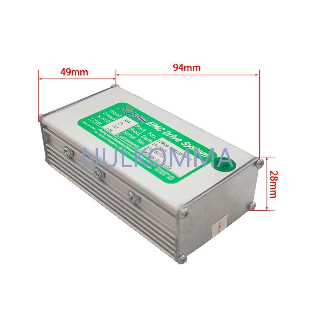 NULKOMMA Brushless Motor Controller LSW2168-01-01EA 36V 15A E-Bike Scooter Universal E-Bike Conversion Kit Bicycle Speed Controller