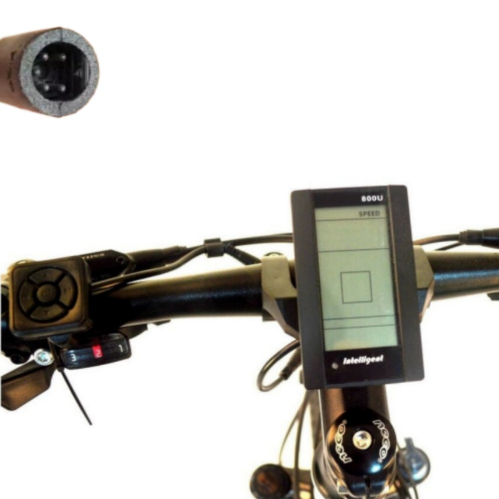 NULKOMMA 24V/36V Intelligent LCD Display Meter 800U Control Panel for Ebike LCD-800U-A Speed Meter for Electric Bike Montain Bike Scooter