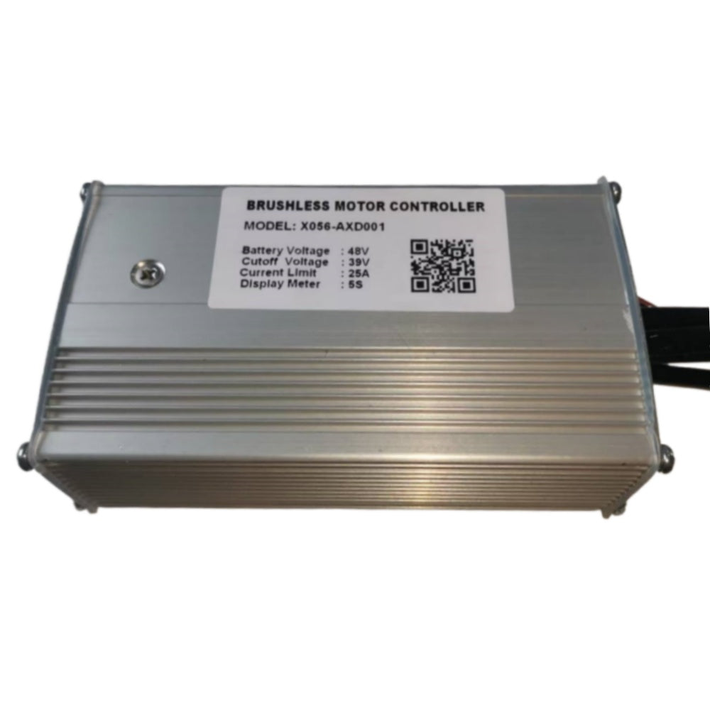 Nulkomma X056-AXD001 Electric Bike Controller 48V 25A Brushless Motor Controller for Ebike Scooter 5S Display Meter