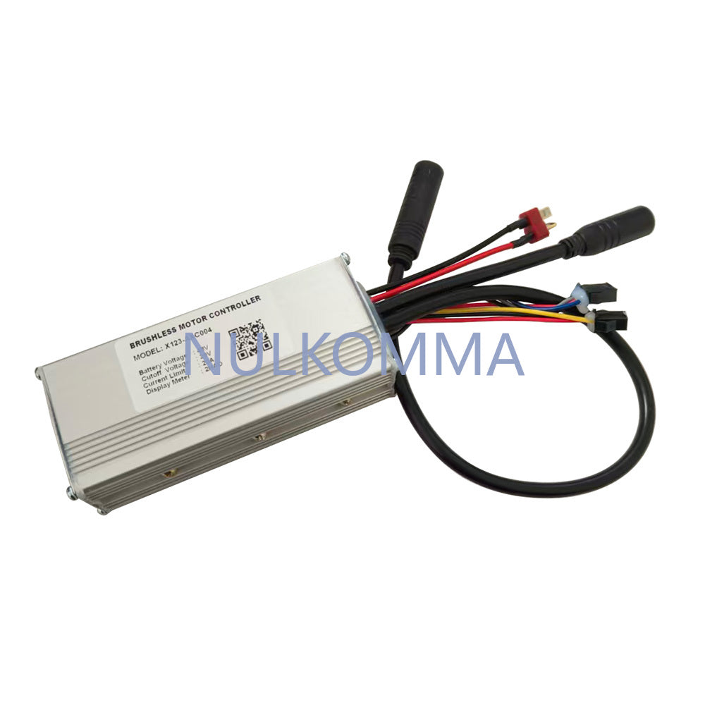 NULKOMMA Brushless Motor Controller X123-AXC004 48V 20A Electric Bike Scooter Speed Controller Compatible with 2HAO Protocol Display