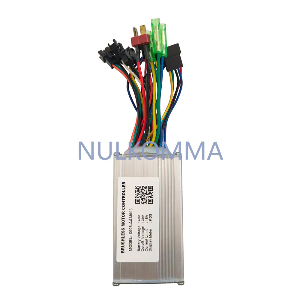 Ebike Brushless Motor Controller 48V 18A Speed Controller for KDS General X008-AAM003 for Electric Bicycle Scooter Motorcycle