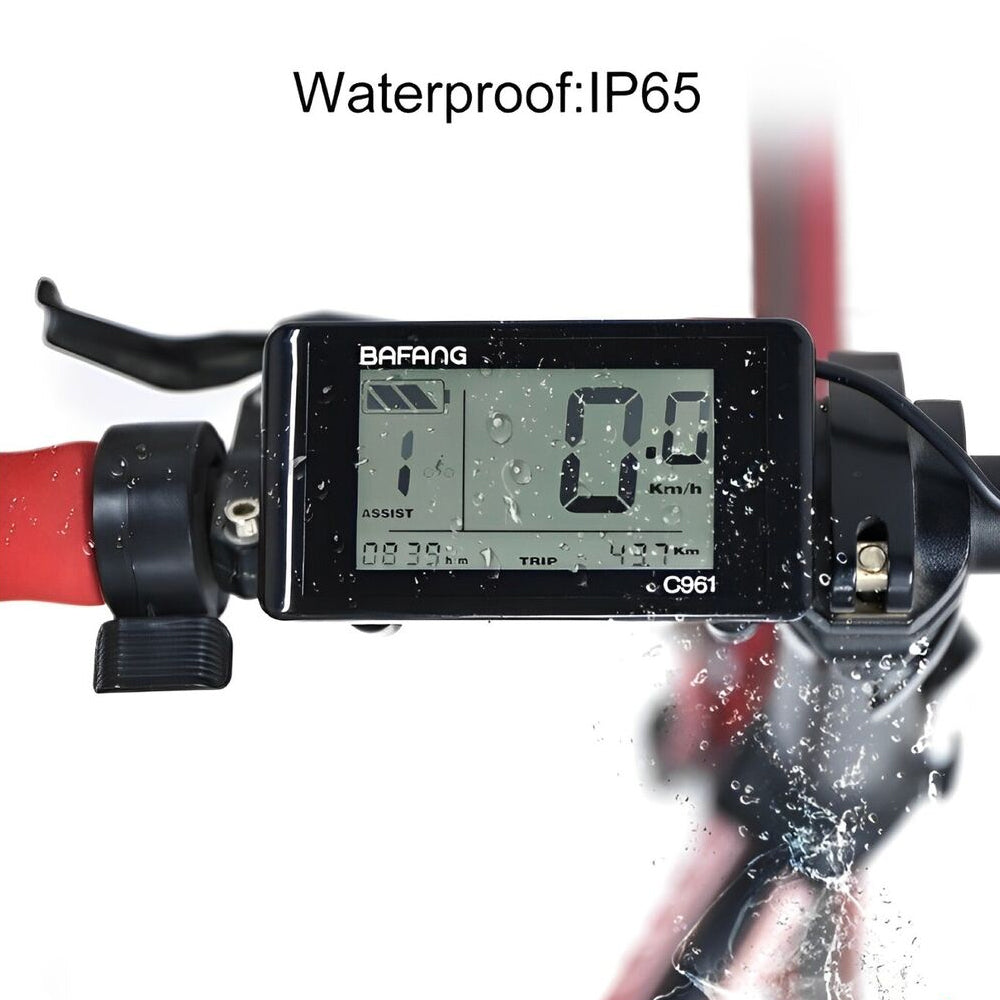 NULKOMMA C961 LCD Display Meter for Bafang Ebike Kit