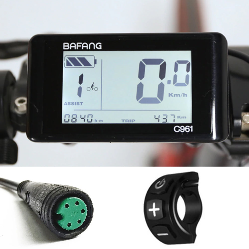 NULKOMMA C961 LCD Display Meter for Bafang Ebike Kit