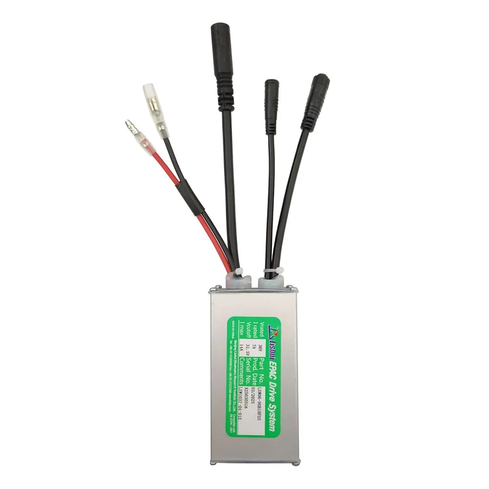 Ebike Brushless Motor Controller LSW06-90B1RFSS 36V 14A for Electric Scooters Fat Bike MTB Ebike Accessories Speed Controller