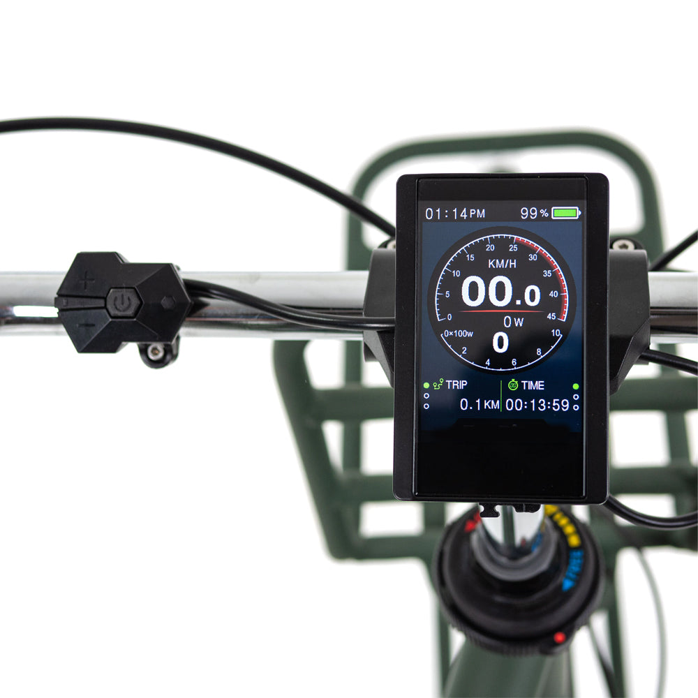 APT 850C Electric Bicycle Color LCD Display Meter Conversion Kit