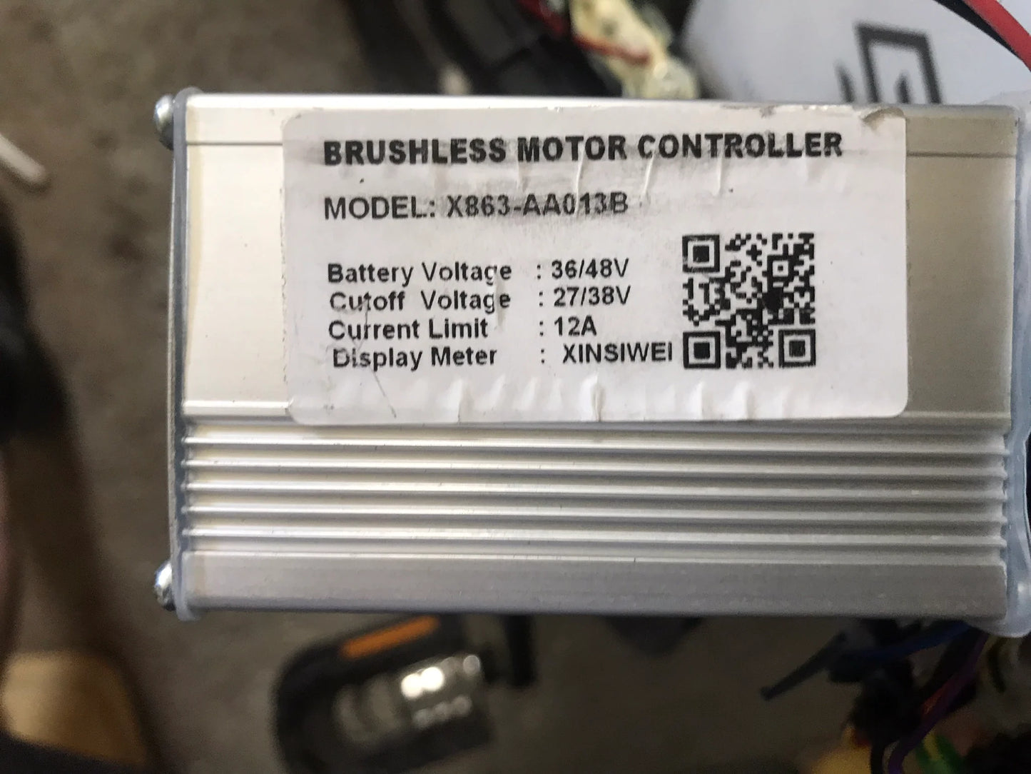 NULKOMMA X863-AA013B Brushless Motor Controller 36/48V 12A
