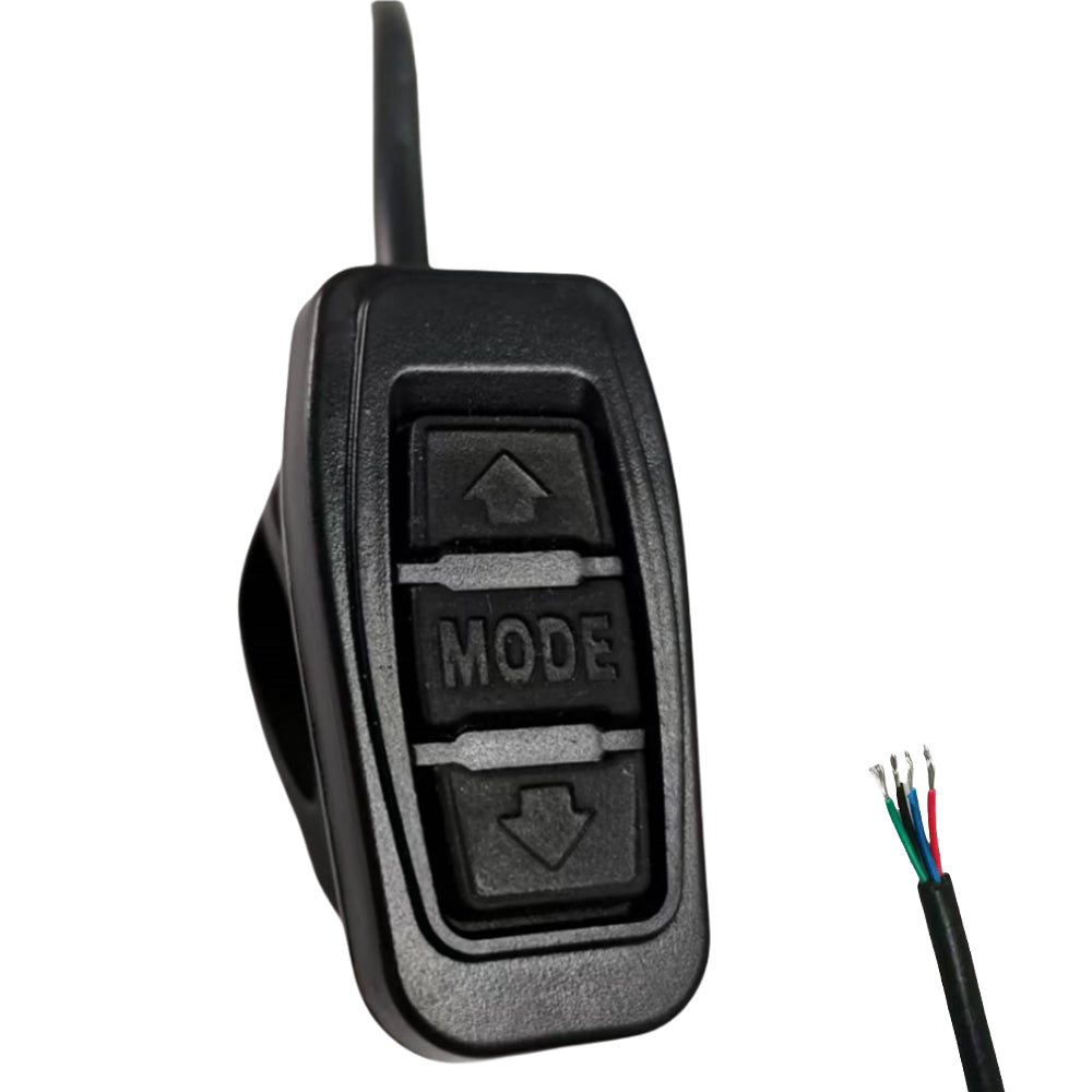 4 PIN Bike Conversion Switch Button Switch Handlebar Control for King-Meter J-LCD SW-LCD Display Meter