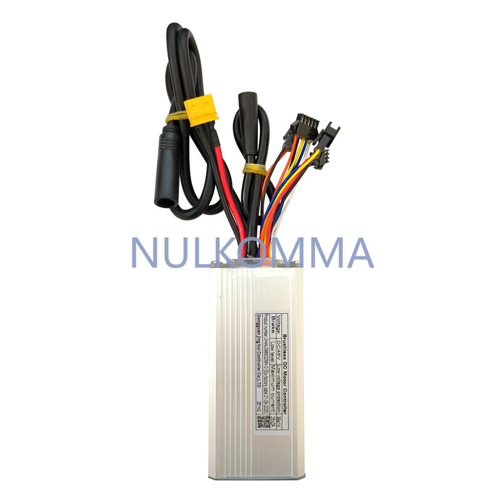Brushless Motor Controller JH4AJ3968DZMN-D 48V 25A E-Bike Scooter Universal E-Bike Conversion Kit Bicycle Speed Controller