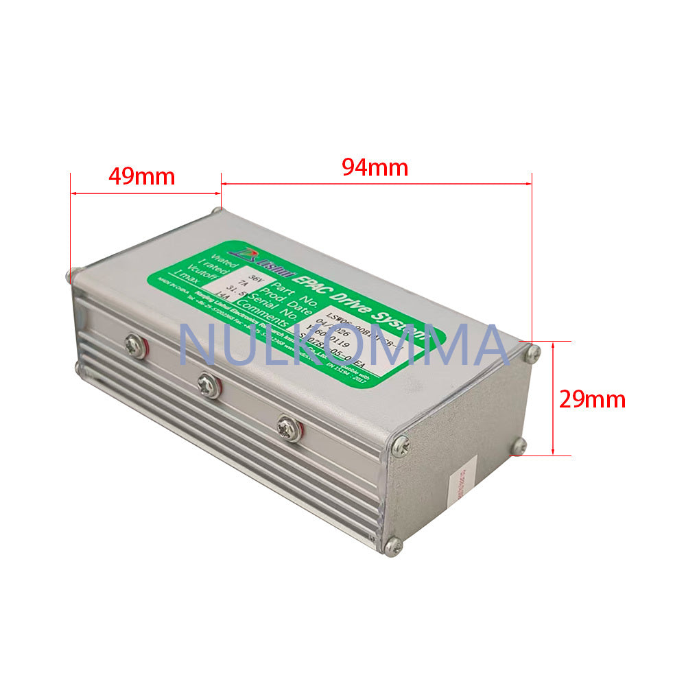 NULKOMMA Ebike Brushless Motor Controller LSW0781-05-07EA 36V Suitable for Electric Bicycles Scooters Fat-Tire Bikes Speed Controller